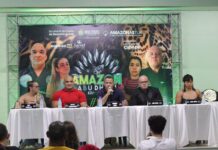 Amazon Abu Dhabi 17 realiza pesagem e encarada oficial nesta sexta (28/11) no Shopping Ponta Negra