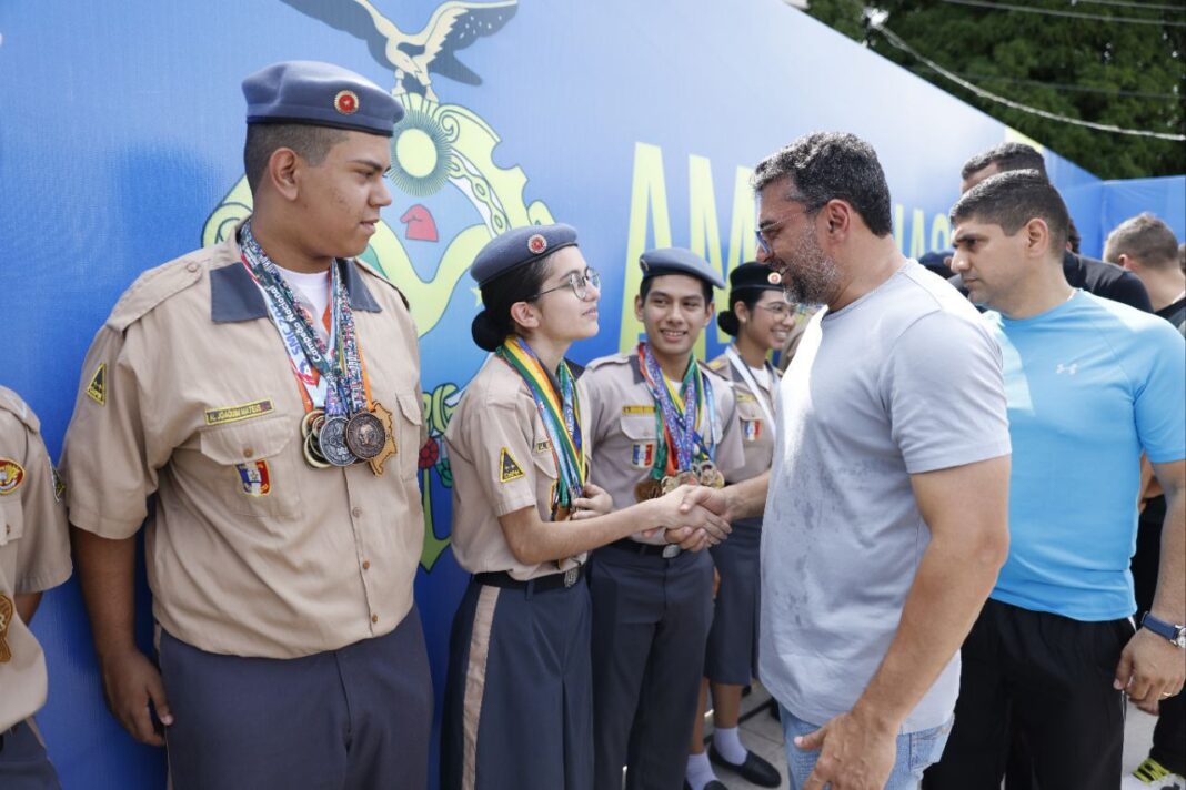 Governador Wilson Lima inaugura projeto Vila Aberta para Todos e amplia acesso ao esporte no Amazonas 8_foto Alex Pazuello_Antonio Lima_Mauro Neto Secom