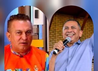 Polêmica Baré: vídeo expõe briga de menino barrigudo entre Sabá Reis e o ex-prefeito de Rio Preto da Eva. Eles ouviram a Rádio Pião do disse me disse, veja
