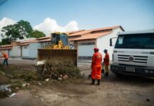 Prefeitura de Parintins intensifica mutirão de limpeza e amplia cuidados com a cidade