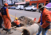 Rua Criciúma no Alvorada recebe o serviço de recuperação de drenagem profunda da prefeitura