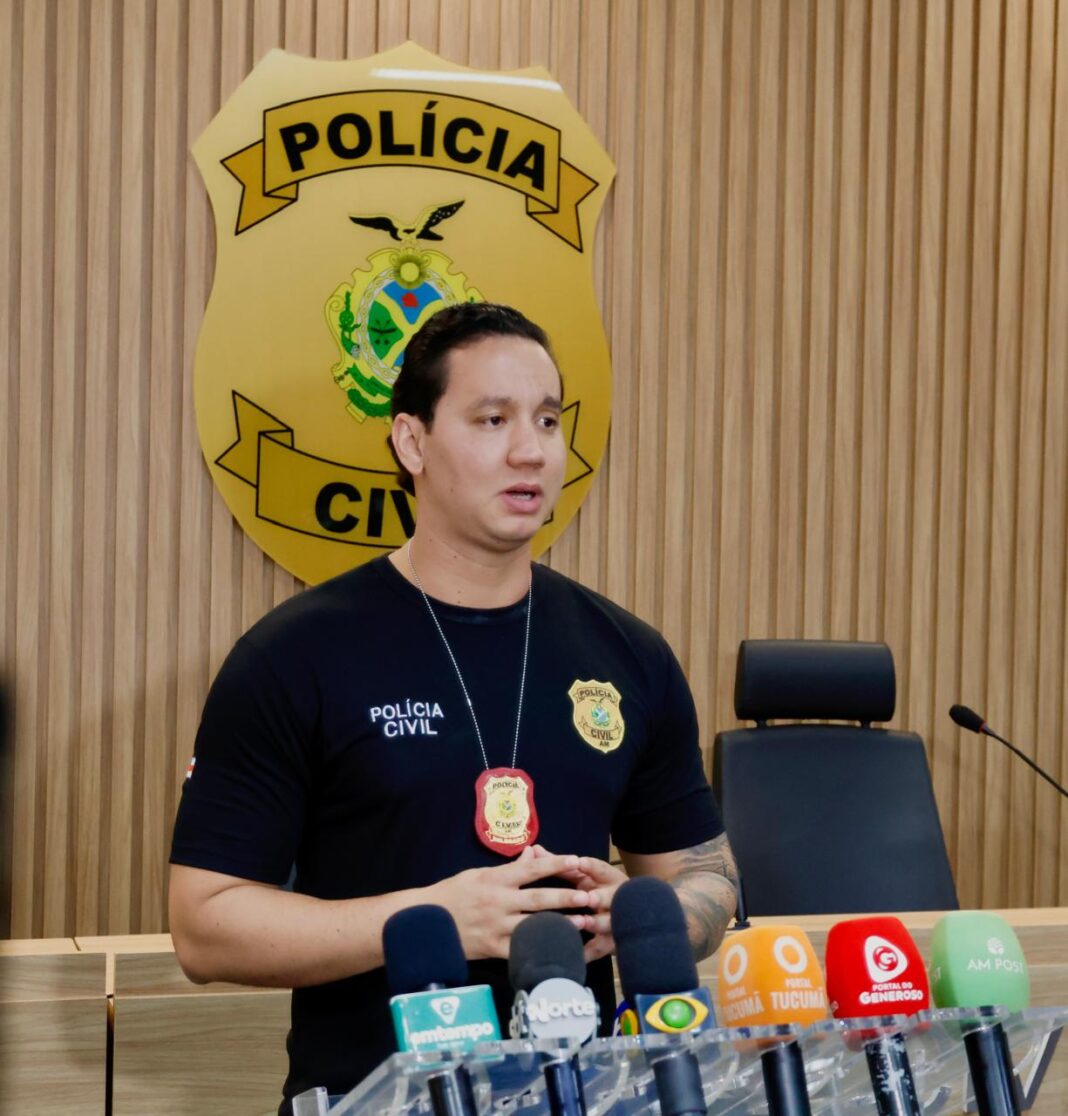 PCAM_DELEGADO JOHN CASTILHO DIP MANACAPURU _ FOTO ERLON RODRIGUES