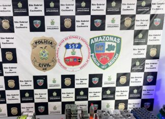 PC-AM prende homem por comércio ilegal de 614 munições, em São Gabriel da Cachoeira