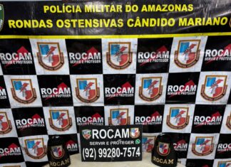 Polícia Militar do Amazonas prende homem em posse de 29 porções de drogas durante patrulhamento na zona leste