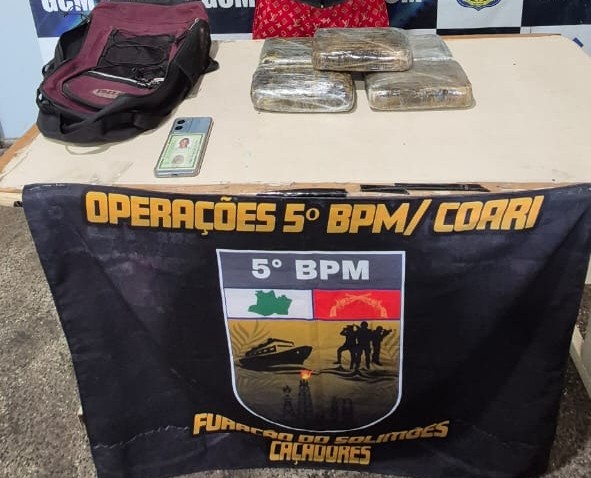 PMAM_TRÁFICO_DE_DROGAS_5ºBPM_COARI
