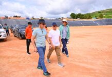 Prefeito David Almeida acompanha avanço de 75% do primeiro núcleo do novo aterro sanitário e destaca solução histórica para resíduos sólidos em Manaus