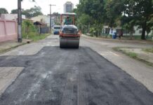 Prefeitura de Manaus realiza manutenção asfáltica em bairros da zona Centro-Sul