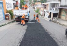 Prefeitura de Manaus melhora malha viária de vias nos bairros Tancredo Neves e São José