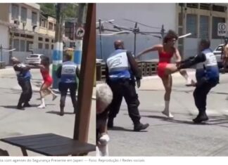 Mulher que agrediu policiais em Japeri tem prisão preventiva decretada pela Justiça