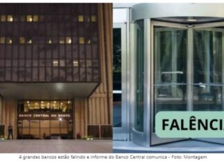 Banco Central informa clientes: Quais 4 bancos estão falindo no Brasil em 2026?