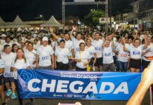 Segunda Corrida Janeiro Branco reúne centenas de pessoas e encerra campanha de saúde mental em Parintins