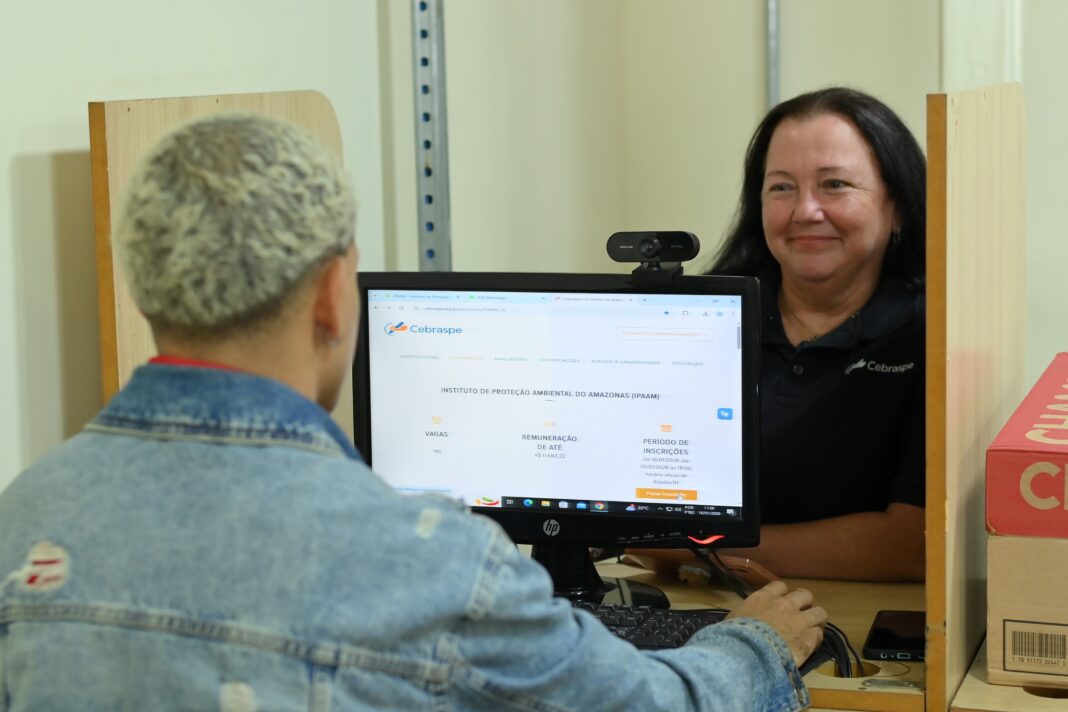 Ipaam_Suporte ao candidato do concurso do Ipaam_Crédito da foto 2 - Henrique Almeida-Ipaam - 19-01-2026