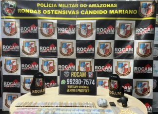 PMAM prende dupla com mais de 80 cigarros de maconha e 120 comprimidos de ecstasy