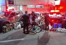 Trio é preso com mais de 1 tonelada de drogas em chácara no interior (Vídeo)