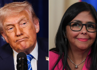 Trump emite advertência direta à nova líder da Venezuela, Delcy Rodríguez, após a captura de Maduro.