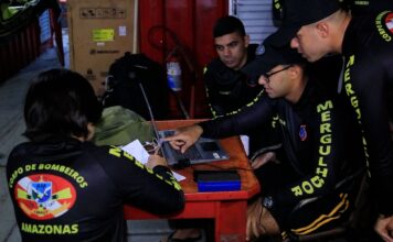 NOTA À IMPRENSA: naufrágio no encontro das águas em Manaus