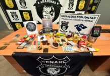 Operação encabeçada pela PC-AM resulta nas prisões de duas pessoas e interdição de três tabacarias em Manaus