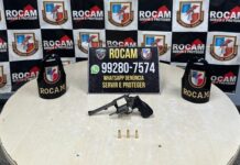 Polícia Militar do Amazonas apreende arma de fogo na zona leste de Manaus