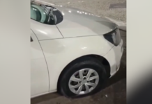 ‘Secaram os pneus’: motorista denuncia flanelinha na Ponta Negra; VEJA VÍDEO