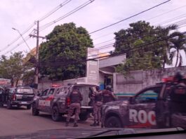 VERGONHA: 17 PMs que cumpriam pena fogem de batalhão do Amazonas