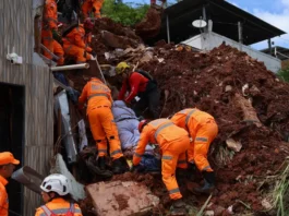 Chega a 46 o número de mortos nas chuvas na Zona da Mata Mineira
