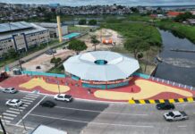 ZONA SUL DE CARA NOVA: David Almeida entrega Ecoponto, Ecobarreira e revitaliza a histórica Ponte dos Ingleses