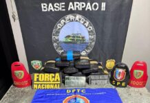 Base Arpão 2: PMAM apreende cerca de 18 quilos de drogas durante abordagens a duas embarcações