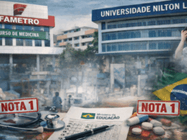 MEC pune Fametro, Nilton Lins e outras 51 faculdades com cortes de vagas em Medicina após baixo desempenho no Enamed.