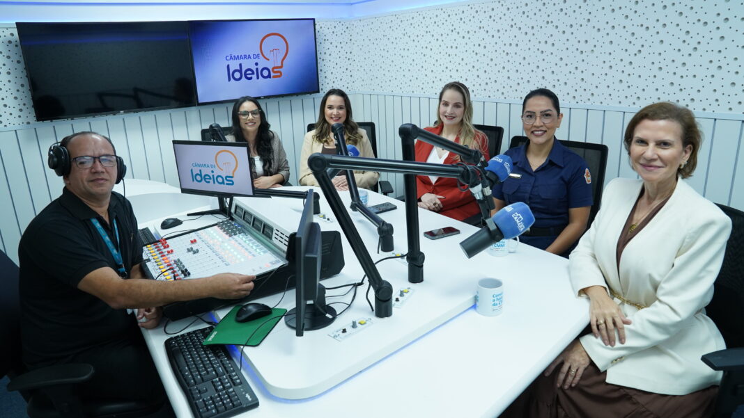 ’Câmara de Ideias’ podcast da CMM destaca protagonismo feminino em episódio especial do Mês da Mulher (1)