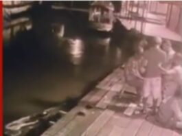 Corpo de trabalhador empurrado em porto de Manacapuru é encontrado por equipes do Corpo de Bombeiros do AM