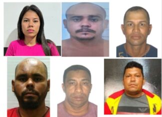 PC-AM solicita divulgação de imagens de seis suspeitos procurados pela morte de policial militar em Tefé