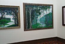 ‘Manaus: Arte e Memória da Amazônia’ reabre no Palácio da Justiça com obra inédita de Moacir Andrade