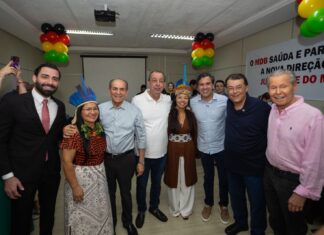 ESTOURO: Eduardo Braga dá demonstração de força e “abre o jogo” com novas filiações do MDB no Amazonas