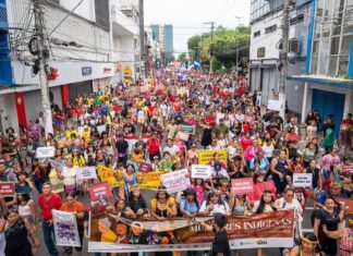 CUFA AMAZONAS PROTAGONIZA APOIO À IV MARCHA DAS MULHERES INDÍGENAS E REÚNE 700 PESSOAS EM MANAUS