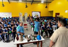 Com participação de mais de 200 alunos, Dia Mundial da Água é destaque em Parintins