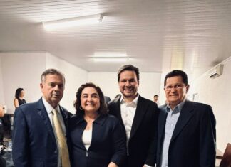 Pré-candidata do PL ao governo, Professora Maria do Carmo está em Brasília para gravar inserções partidárias com Flávio Bolsonaro