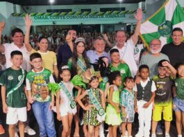 Ato Político no Morro da Liberdade consolida força de Omar Aziz e Bosco Saraiva em Manaus