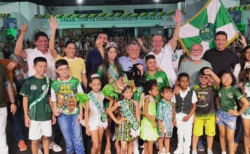 Ato Político no Morro da Liberdade consolida força de Omar Aziz e Bosco Saraiva em Manaus