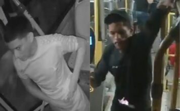 PC-AM divulga imagem de dupla procurada por roubo em ônibus da linha 418