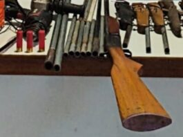 PMAM prende homem com sete armas de fabricação caseira em Fonte Boa