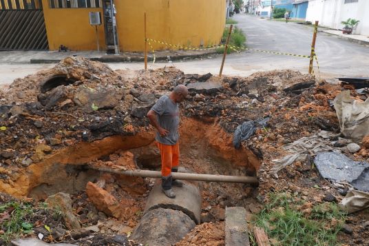 Prefeitura de Manaus avança em obras de recuperação dos sistemas de drenagem na zona Norte da capital