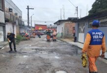 Prefeitura de Manaus reforça pavimentação e melhora circulação no bairro Cidade Nova