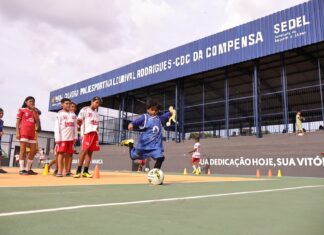 Reformas ampliam acesso ao esporte e lazer na Compensa com ações do Governo do Amazonas