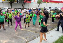 Prefeitura mobiliza comunitários da zona Leste em ação de saúde contra obesidade e sedentarismo
