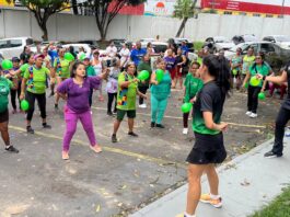 Prefeitura mobiliza comunitários da zona Leste em ação de saúde contra obesidade e sedentarismo