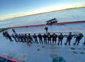 Bases Fluviais aumentam combate ao narcotráfico e mantém segurança fortalecida em municípios das Calhas dos rios Solimões, Negro e Amazonas