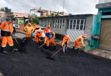 Prefeitura de Manaus intensifica manutenção asfáltica e melhora mobilidade no bairro Zumbi dos Palmares