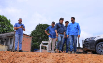 Prefeitura de Manaus intensifica obras na rua Ladário e reforça segurança com avanço de contenção de erosão na zona Norte