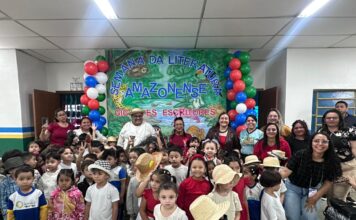 Cmei da Prefeitura de Manaus encerra atividades da ‘Semana de Literatura Amazonense’ com temática ambiental
