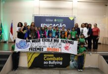 Educadores da rede estadual de ensino participam de lançamento da Campanha de Combate ao Bullying 2026